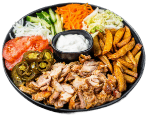Plate Shawarma